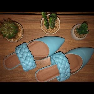 ASOS Design ‘Leta’ Braided Strap Mules